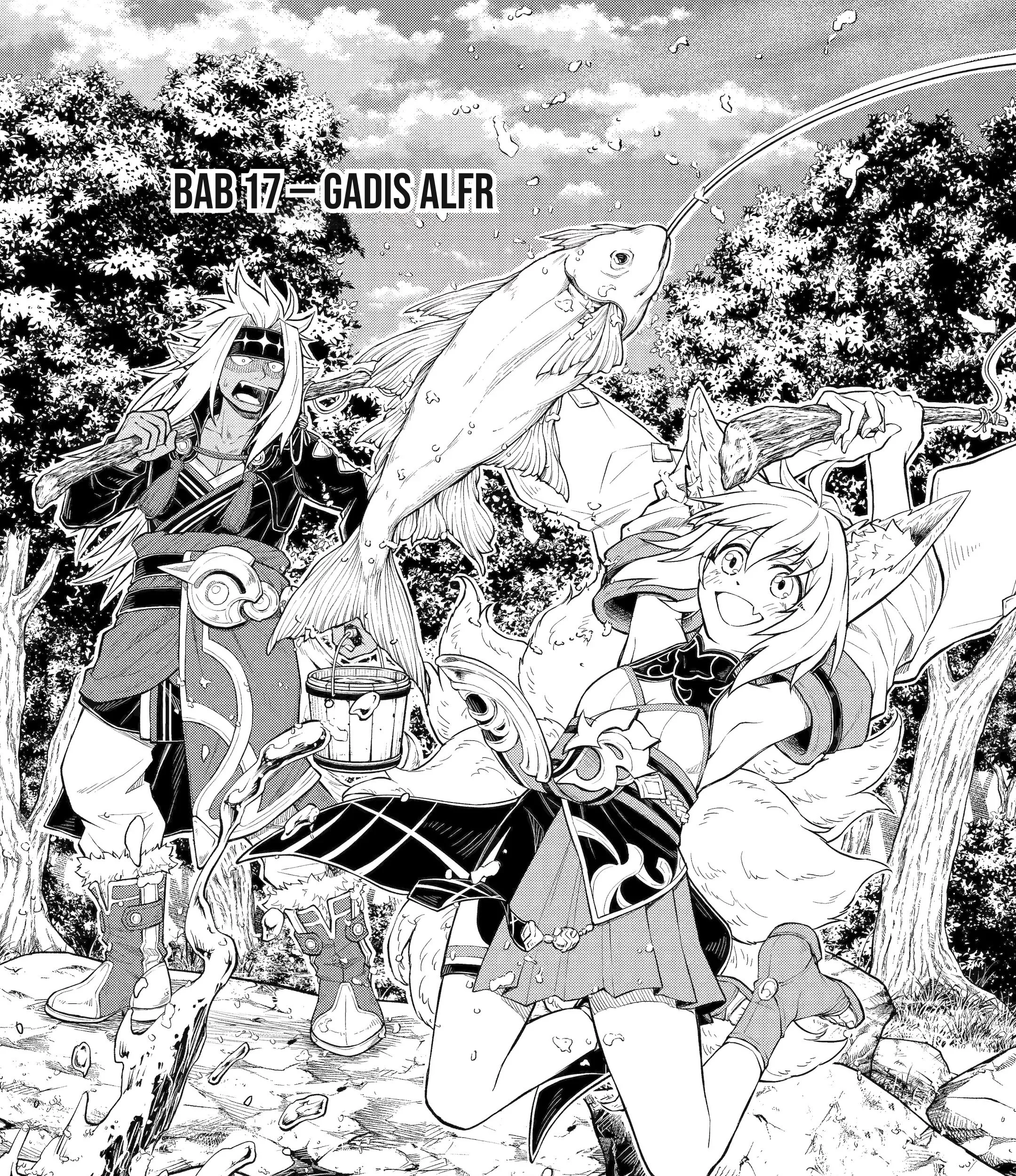 Manga Tensei Shitara Saikyoushutachi ga Sumau Shima Deshita. Kono Shima de Slow Life wo Tanoshimimasu Chapter 17 Fix gambar 2